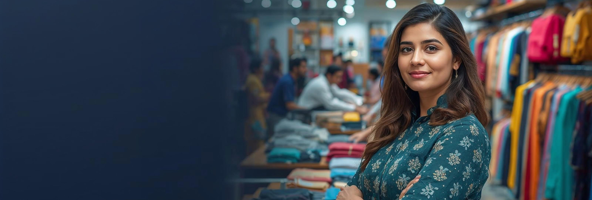 Business owner with HBPL business loan support
